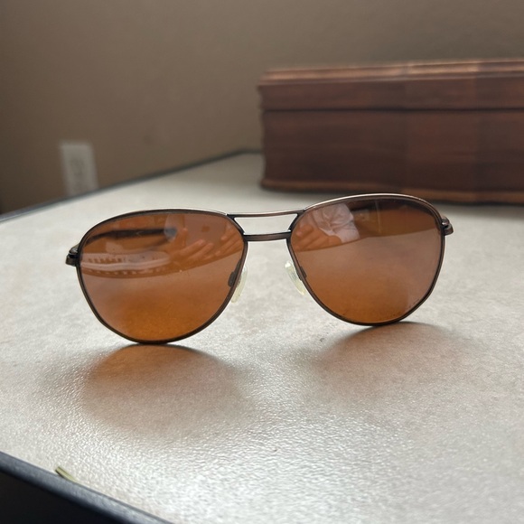 Oakley Prizm P Brown Aviator Sunglasses - Picture 9 of 9